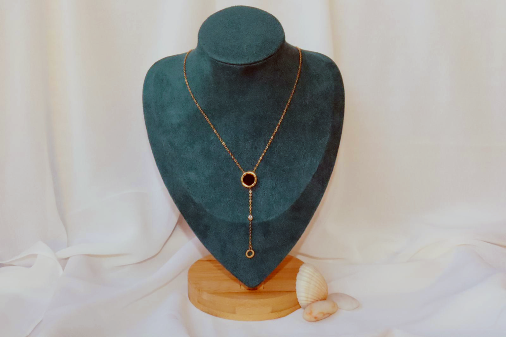 Collier sautoir en acier inoxydable MKM Beauty
